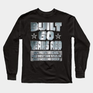 Fun 60th Birthday B-Day Party Gag Funny Saying Age 60 Year Long Sleeve T-Shirt